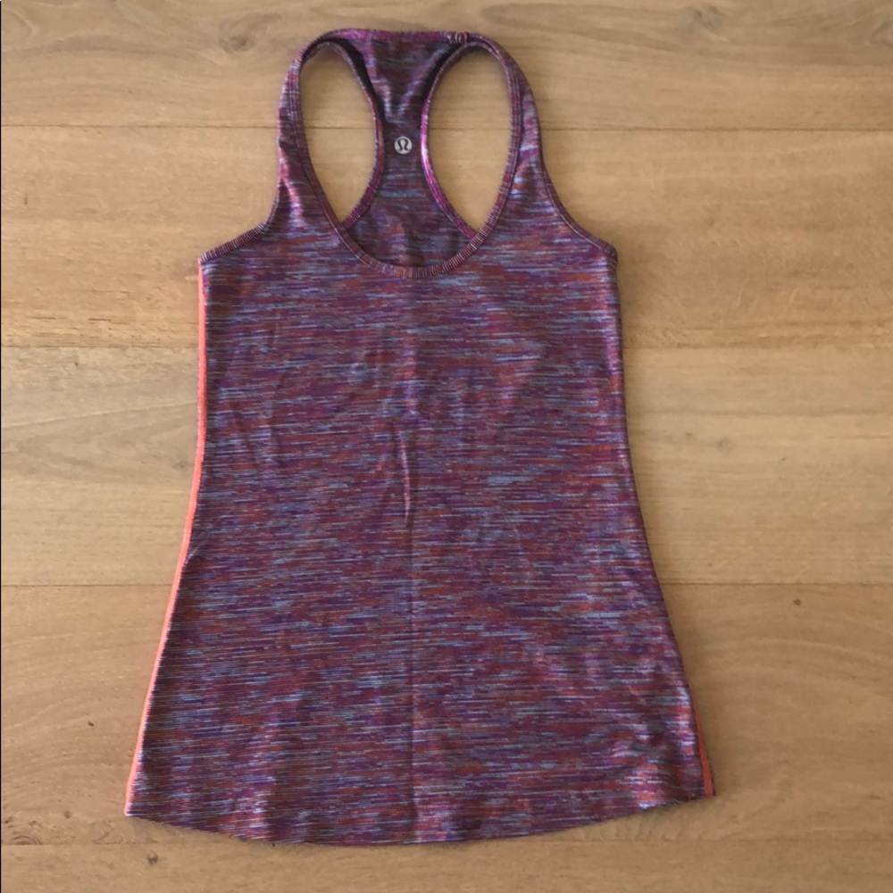 Lululemon Cool Racerback tank top , size 4